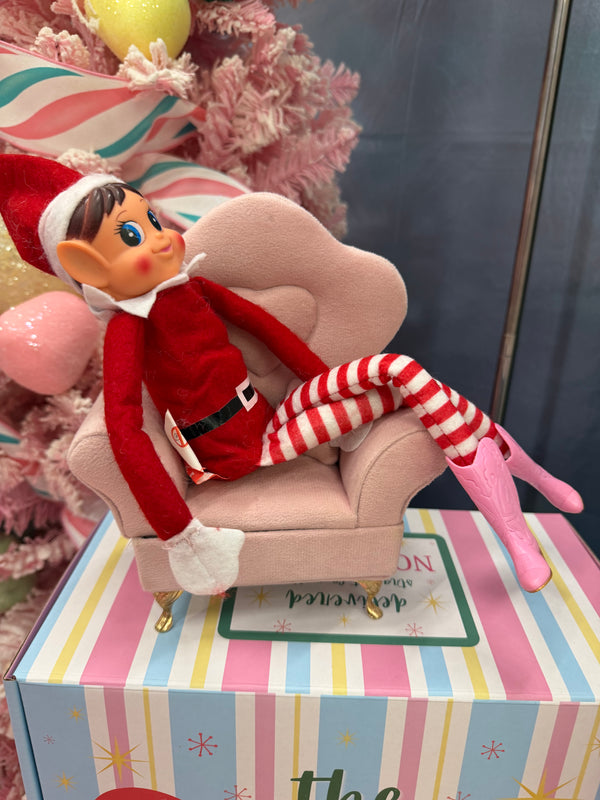 Pink Elf Boots!